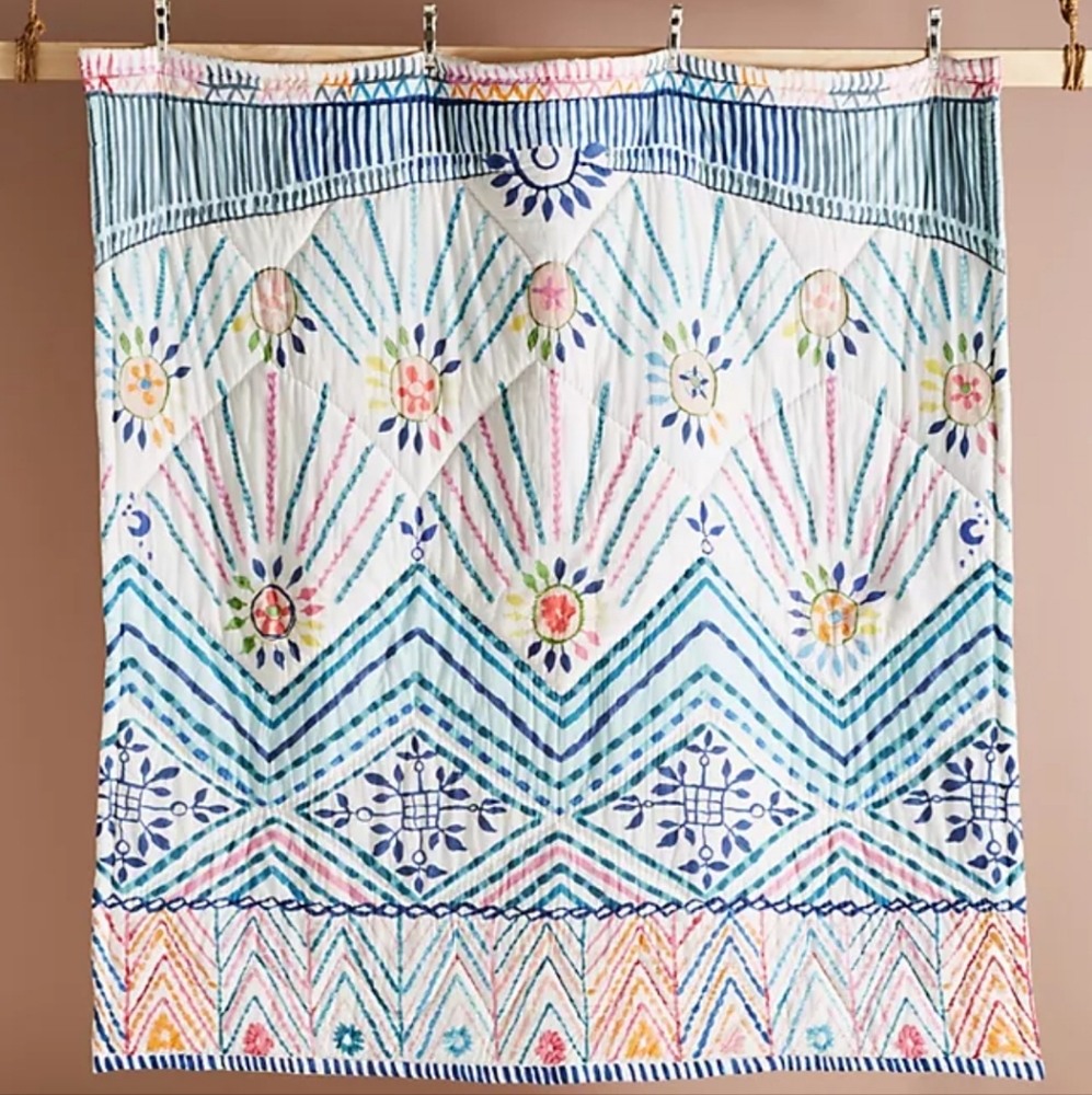 Anthropologie Zadar Quilt King Size Sold Out